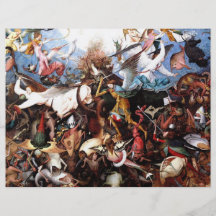 Den Pieter Bruegels "nedgången av den rebelliska ä Custom Flyer
