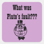 Den planetPluto klistermärken
