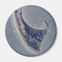 Den Provincetown antennen fotograferar Magnet För Kylskåp