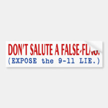 Den PTP'S-"Falsk-Flagga" bildekalet - utforma A