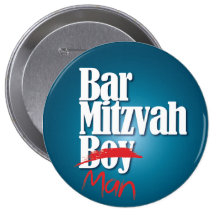 Den pubMitzvah pojken (man) knäppas Knappar Med Nål