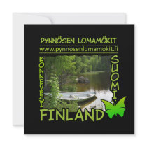 Den Pynnösen Lomamökit inbjudan - skräddarsy