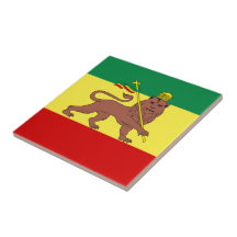 Den Rasta reggaen som är lejon av Judah Trivet, be Kakelplatta Av Kerami