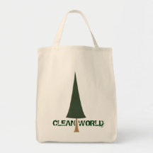 den rena världen hänger lös tote bag