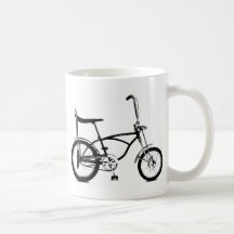 Den Retro bananen placerar cykeln Kaffe Koppar