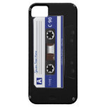Den Retro ljudsignalkassetten tejpar fodral för iP iPhone 5 Fodral