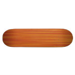 Den Retro orangen fodrar struktur Skateboard Deck