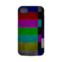 Den Retro televisionen testar fallet för iPhonen 4 Tough Iphone 4 Case