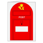 Den röda postboxen