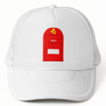 Den röda postboxen keps