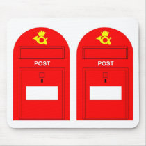 Den röda postboxen