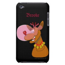 Den roliga miljö- Rudolph CFL julen flår iPod Touch Överdrag