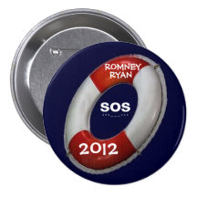 Den Romney Ryan SOS lifesaveren 2012 knäppas Knappar