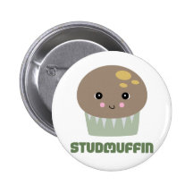 den så gulliga kawaiien dubbar muffinen knapp