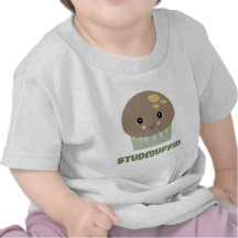 den så gulliga kawaiien dubbar muffinen t shirt