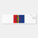 Den Sami flagga Bildekaler