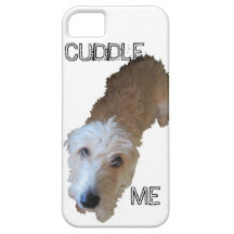 Den Scruffy hunden "KELAR MIG" fodral för iPhone 5 iPhone 5 Fodraler