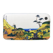 Den Shimomeguro katsushikaen Hokusai Fuji beskådar iPhone 3 Case-Mate Skydd