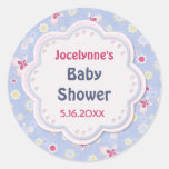 Den söta landbaby shower - skräddarsy klistermärken