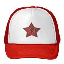 Den sovjetiska stjärnan bultar och skärakommuniste baseball hat
