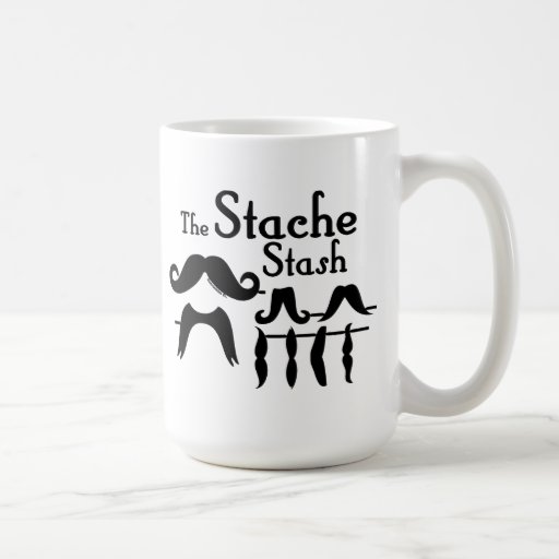 Den Stache stashen Kaffe Koppar