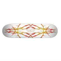 Den stam- hjortskalletatueringen - flamma skateboards