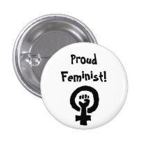 Den stolt feministen klämmer fast nål