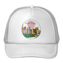 Den stora Apple hatten Trucker Keps