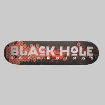Den svart hålinspelningskateboarden "avfyrar ", skateboards