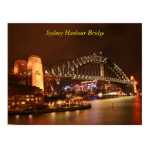 Den Sydney hamnen överbryggar Vykort