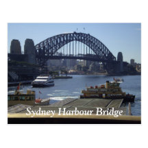 Den Sydney hamnen överbryggar Vykort