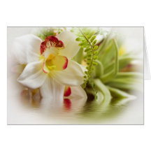 Den tomma orchiden noterar kortet