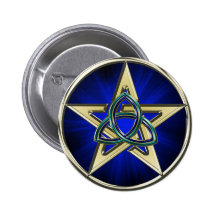 Den Triquetra pentagramen knäppas Knapp