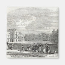 Den underbara quadranglen, Windsor slott Magnet För Kylskåp