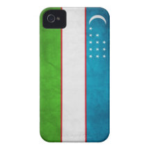 Den uzbekiska flaggaiphone case täcker iPhone 4 skydd