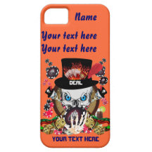 Den Vegas spelare all stilar beskådar konstnärkomm iPhone 5 Case-Mate Fodral