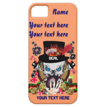 Den Vegas spelare all stilar beskådar konstnärkomm iPhone 5 Case-Mate Fodraler