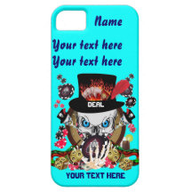 Den Vegas spelare all stilar beskådar konstnärkomm iPhone 5 Case-Mate Fodraler