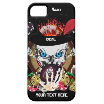 Den Vegas spelare all stilar beskådar konstnärkomm iPhone 5 Cases