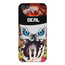 Den Vegas spelare all stilar beskådar konstnärkomm iPhone 5 Cases
