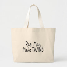 Den verkliga manar gör twillingar tote bags
