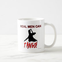 Den verkliga manar på burk Tango Kaffe Muggar