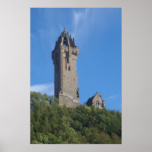 Den Wallace monumentet Skottland Posters