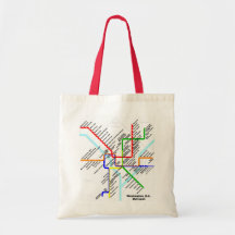 Den Washington dc-metroen hänger lös Tygkasse