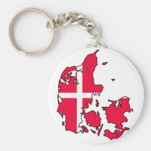 denmark flaggakarta nyckelringar