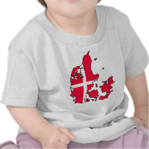 denmark flaggakarta tshirts