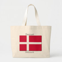 DenmarkFlag Tote Bags