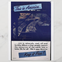 Denna är den Amerika behållan det fritt! Personliga Flygblad