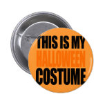DENNA ÄR MIN HALLOWEEN DRÄKT (orangen) Nål