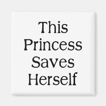 Denna Princess Sparande Magneter